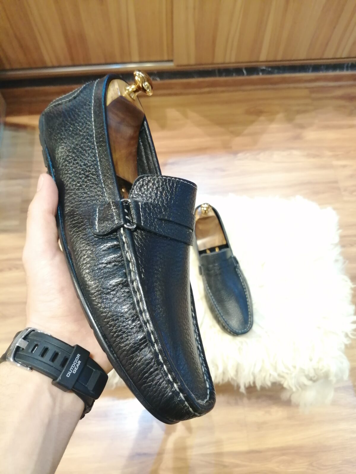 کفش کالج چرم مدل فانتوف
